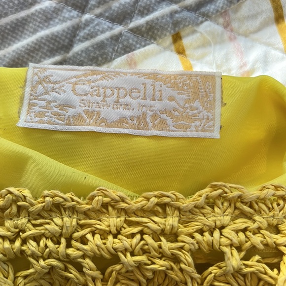 VINTAGE STRAW DIED BAG - Picture 6 of 8